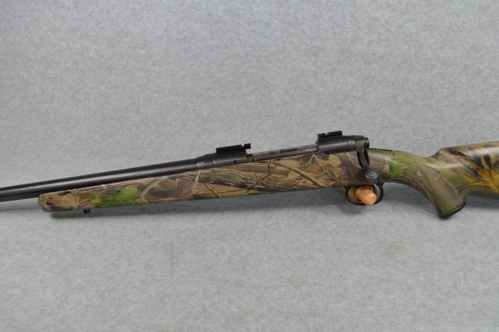 Savage 110L Left Handed 338 Winchester Magnum 24" Excellent-img-0