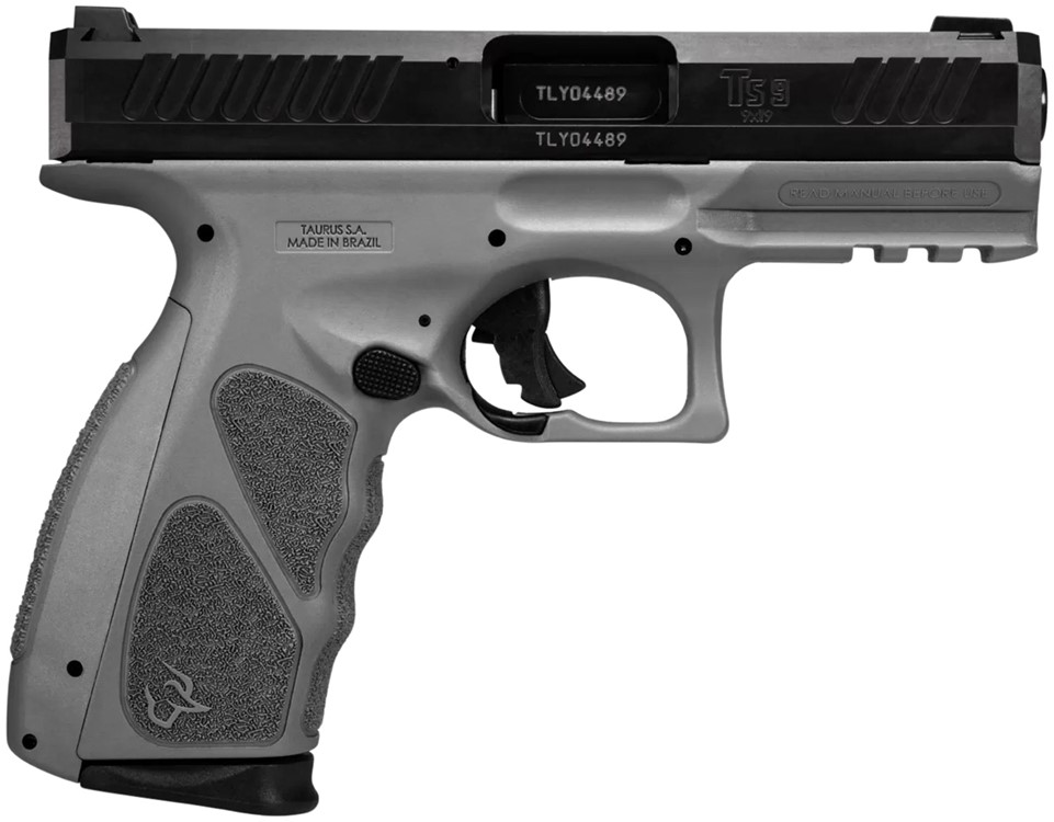 Taurus TS9 9mm Luger Pistol 4 Gray 1-TS9SR041GR-img-0