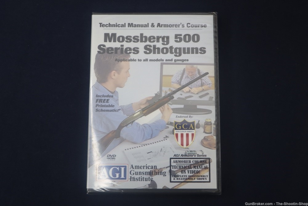 AGI Technical Manual & Armorer Course Instructional DVD Mossberg 500 Series-img-0
