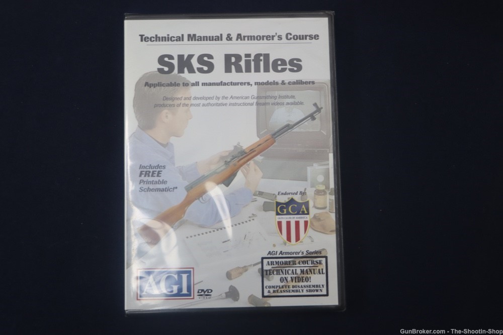 AGI Technical Manual & Armorers Course Instructional DVD For SKS Rifles-img-0