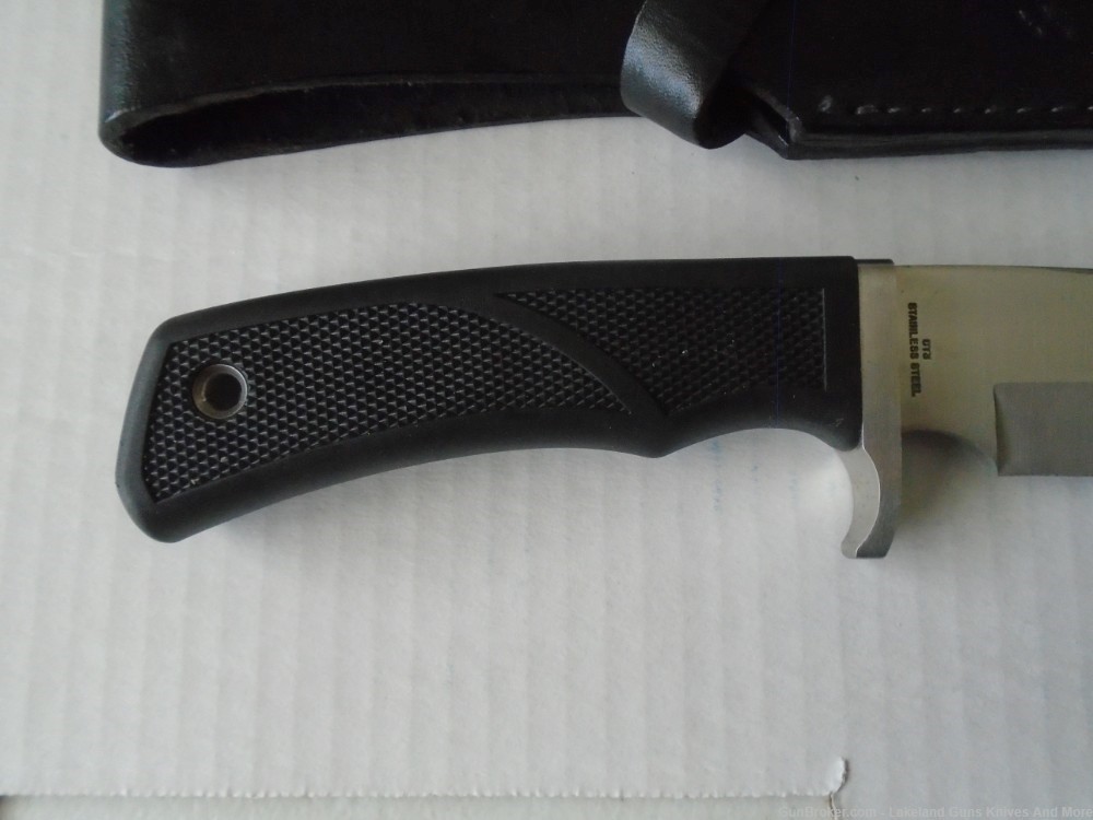 NIB USA MADE Colt CT3 Fixed Blade Sporting Knife With Leather Sheath & Box!-img-17