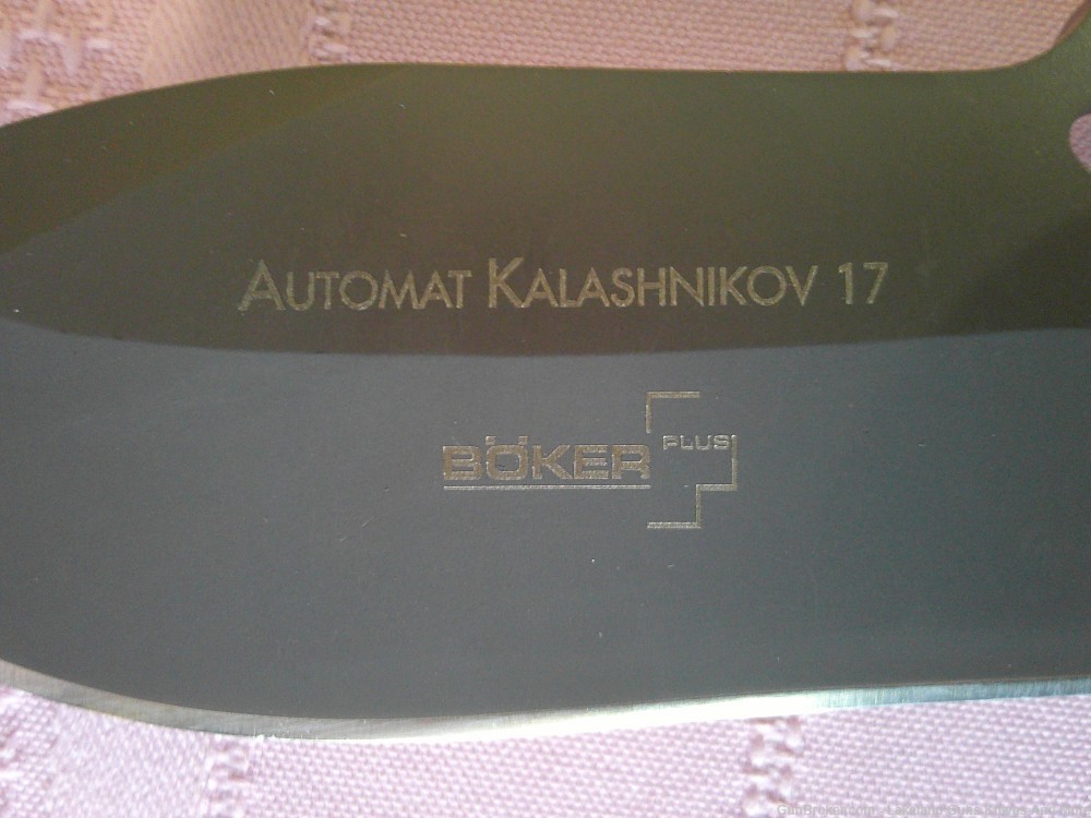 New W/Box Limited Edition 0108 of 1500 Boker Plus Kalashnikov folding knife-img-11