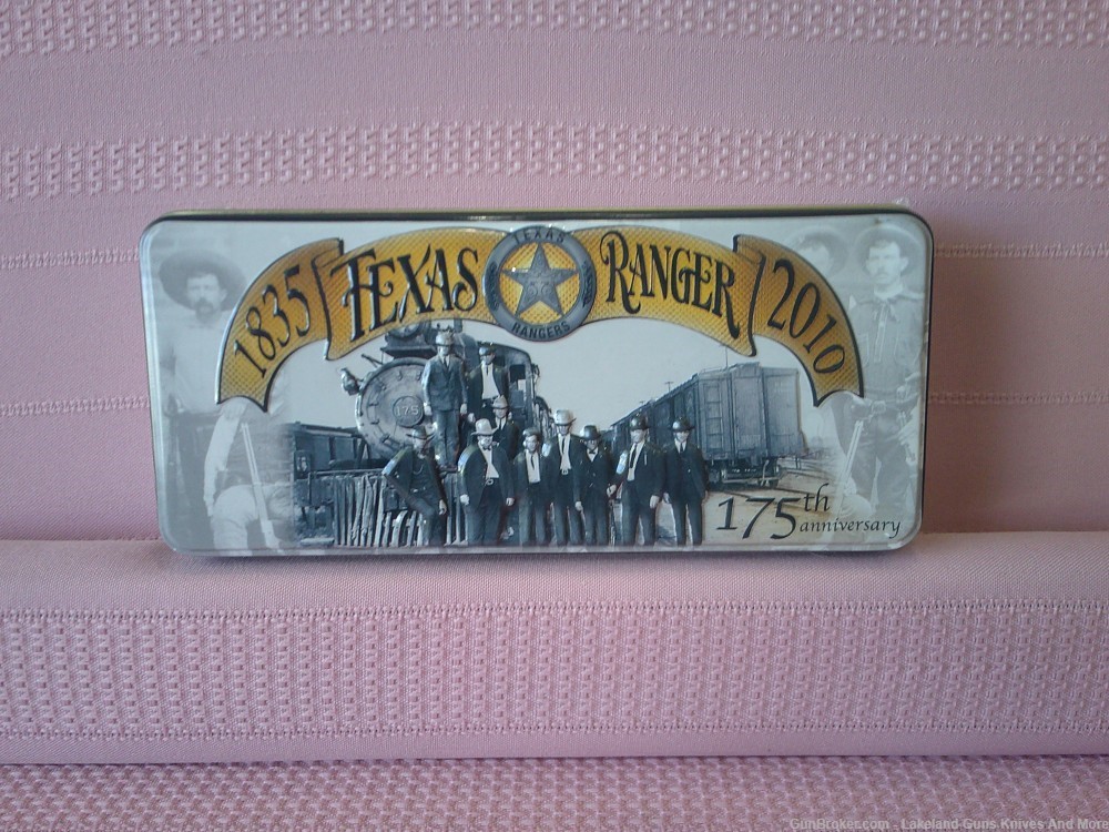 New Still Sealed! Texas Ranger 1835-2010 Schrade 175th. Anniversary Knife!-img-9