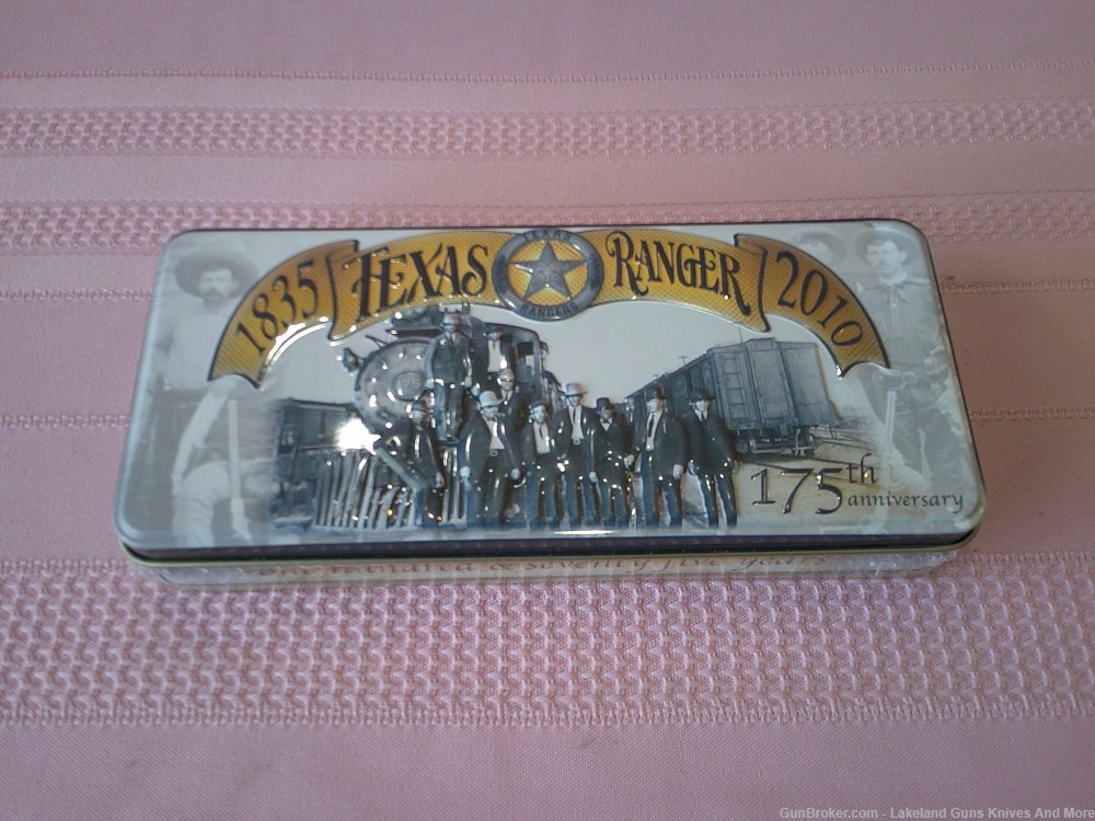 New Still Sealed! Texas Ranger 1835-2010 Schrade 175th. Anniversary Knife!-img-11