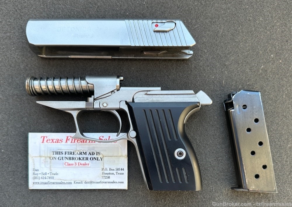 Detonics Pocket 9 9mm Semiauto Pistol, 3” Barrel, Only Made for 1 Year-img-28