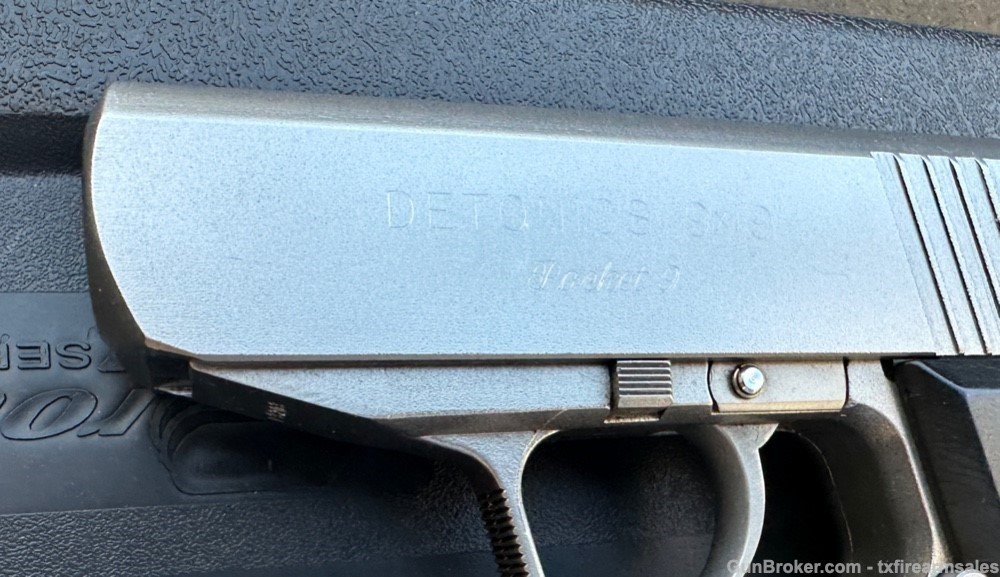 Detonics Pocket 9 9mm Semiauto Pistol, 3” Barrel, Only Made for 1 Year-img-6