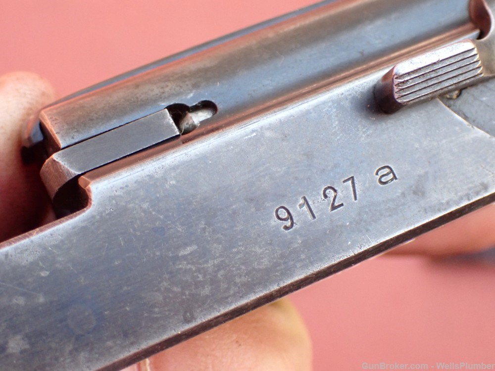 GERMAN WWII WALTHER P38 AC-40 MATCHING NUMBERED PARTS (RARE)-img-29