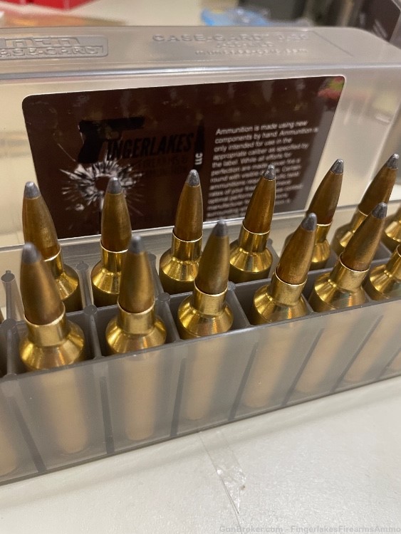 (20) 270 wsm 130 gr Nosler vintage partition 2800fps ammo ammunition  -img-1