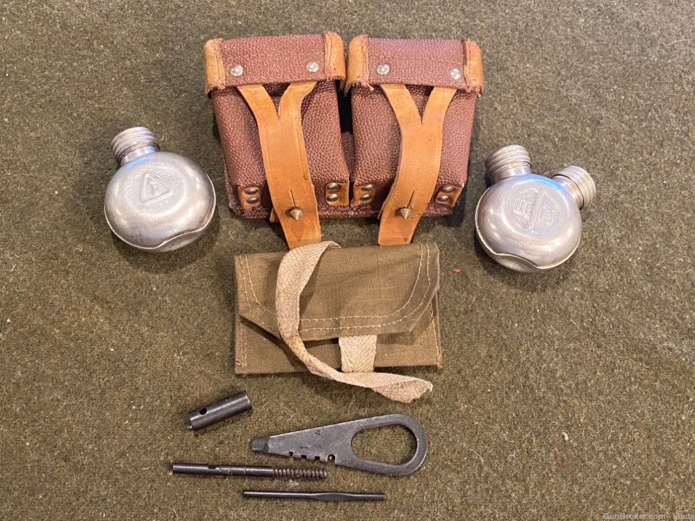 Russian Military Surplus Mosin Nagant 1959 Ammo Pouch, Oilers,Cleaning  Kit-img-0