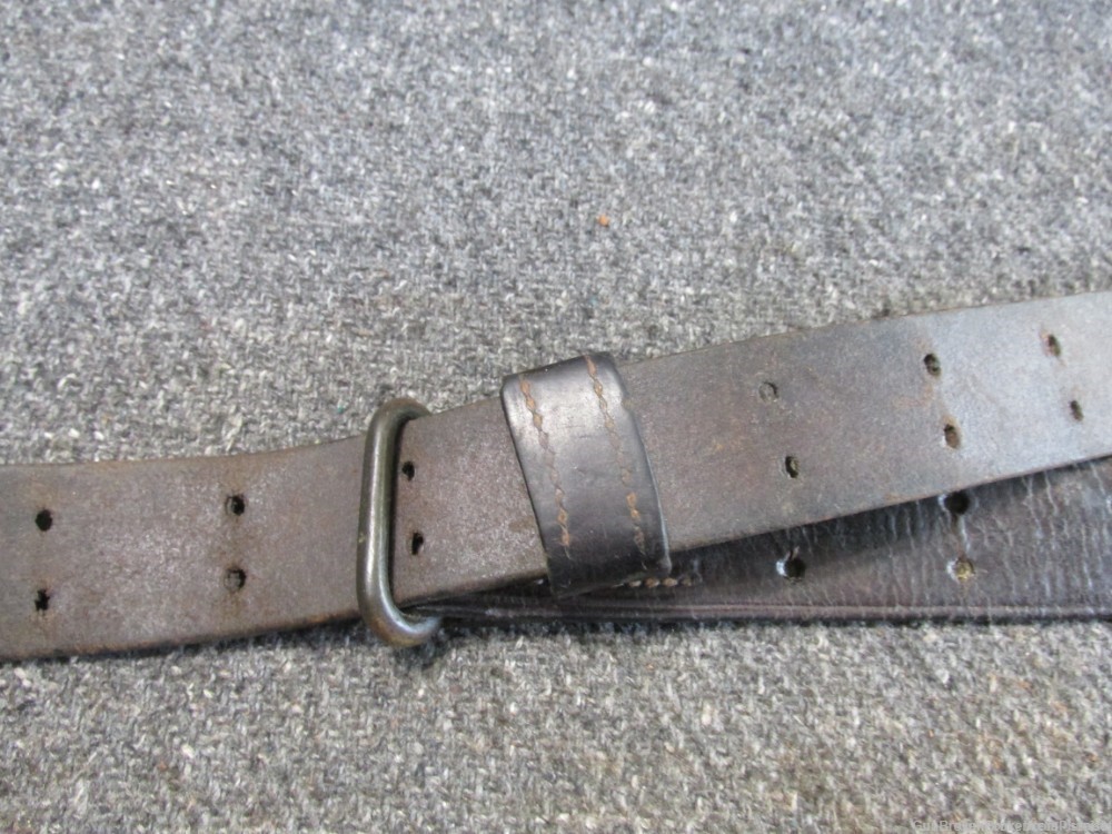 US WWI MODEL 1903 RIFLE LEATHER SLING LF&C DATED 1918 (VERY NICE & COMPLETE-img-6