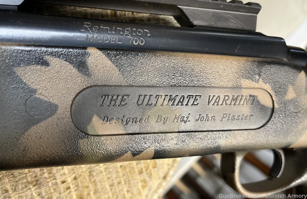custom Remington 700 Choate Plaster stock 7mm Rem Mag 28" fluted s/s -img-27