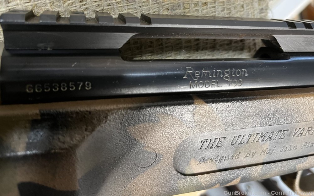 custom Remington 700 Choate Plaster stock 7mm Rem Mag 28" fluted s/s -img-28