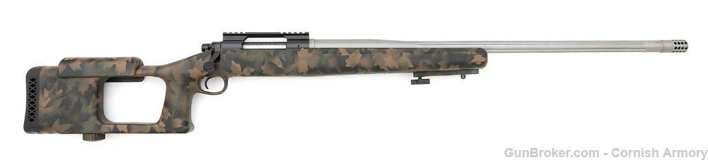 custom Remington 700 Choate Plaster stock 7mm Rem Mag 28" fluted s/s -img-36