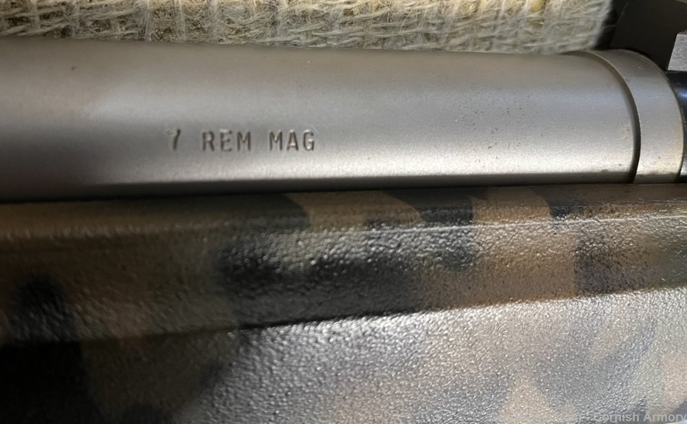 custom Remington 700 Choate Plaster stock 7mm Rem Mag 28" fluted s/s -img-29