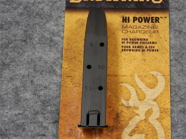 (4 TOTAL) BROWNING HI-POWER 9mm FACTORY 13RD MAGAZINE (NEW)-img-4