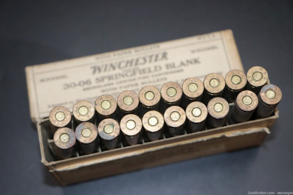 Winchester 30-06 Springfield Vintage Blank Cartridges-img-2