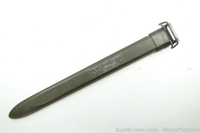 US SPRINGFIELD ARMORY MODEL 1905 BAYONET WITH SCABBARD DATED 1920-img-17