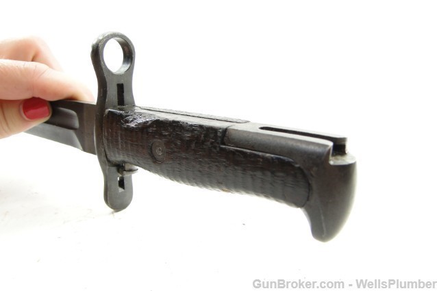 US SPRINGFIELD ARMORY MODEL 1905 BAYONET WITH SCABBARD DATED 1920-img-11
