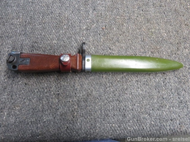 CHINESE TYPE 81 BAYONET -MODIFIED FOR M1 CARBINE-EXCELLENT CONDITION-img-0