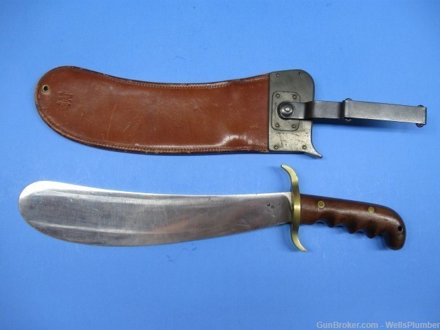 US MODEL 1904 HOSPITAL CORP BOLO KNIFE w/ ORIGINAL SCABBARD DATED 1908-img-4