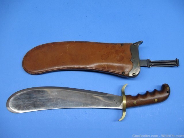 US MODEL 1904 HOSPITAL CORP BOLO KNIFE w/ ORIGINAL SCABBARD DATED 1908-img-1
