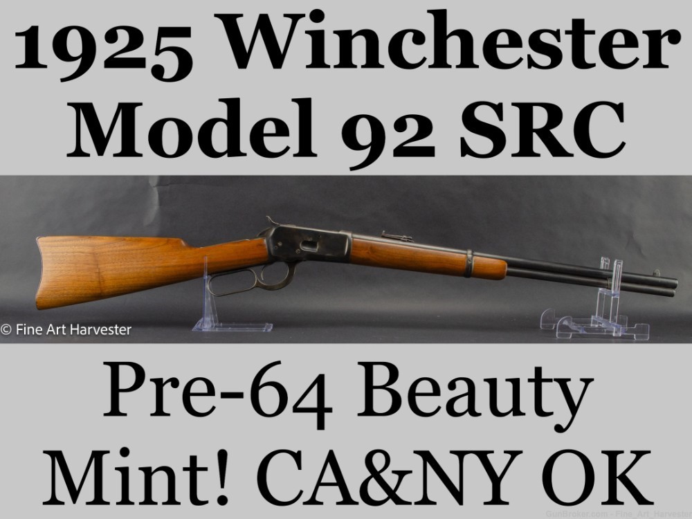 Pre-64 Winchester Model 92 SRC 1892 Winchester- Winchester Winchester- 92-img-0