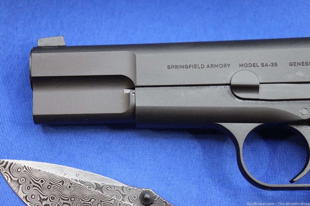 Springfield Model SA-35 Pistol & Knife Combo 9MM Luger Hi-Power 15RD SA35 9-img-2