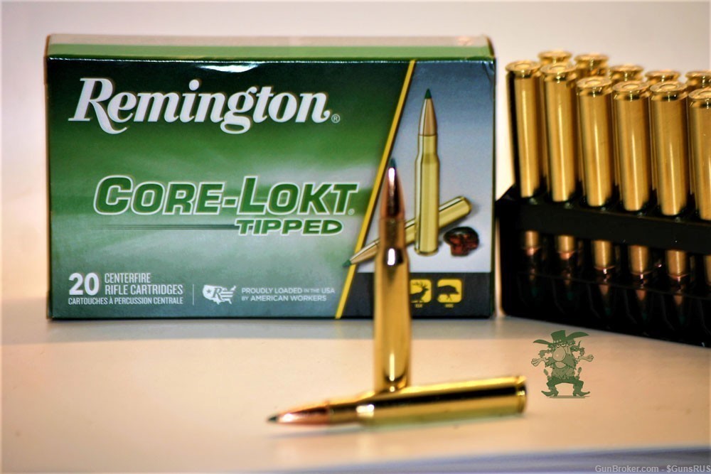 30-06 Remington 150 Gr 30-06 SPRINGFIELD CORE-LOKT TIPPED 20 Round Box-img-0