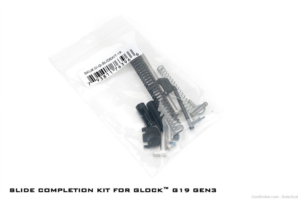 G19 Complete Slide w/ LITESLIDE FDE, Strike Barrel for Glock 19 Gen 3-img-9
