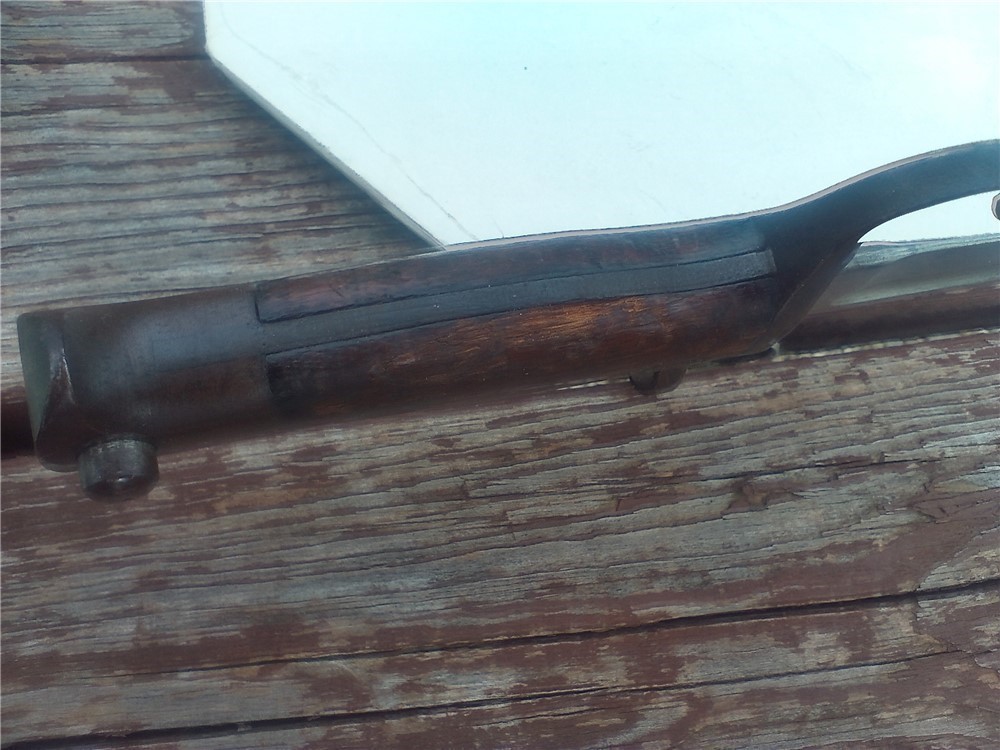 WWII Jap pre-'39 Arisaka rifle bayonet w/scabbard-img-9
