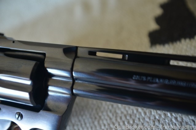 Colt Python 6 inch 357 Mag Orig wood grips SUPER-img-14