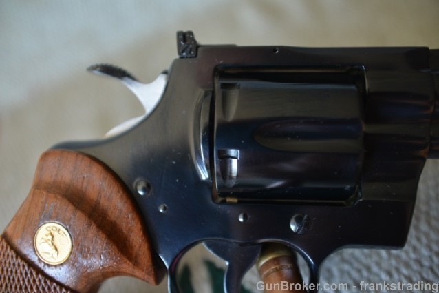 Colt Python 6 inch 357 Mag Orig wood grips SUPER-img-12