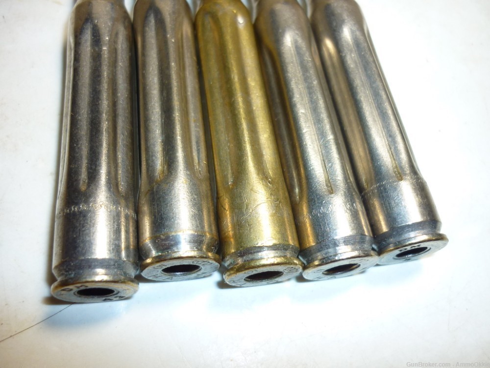 1rd Danish .30 06 DUMMY CARTRIDGES Reclaimed / Converted Snap Cap Drill-img-8