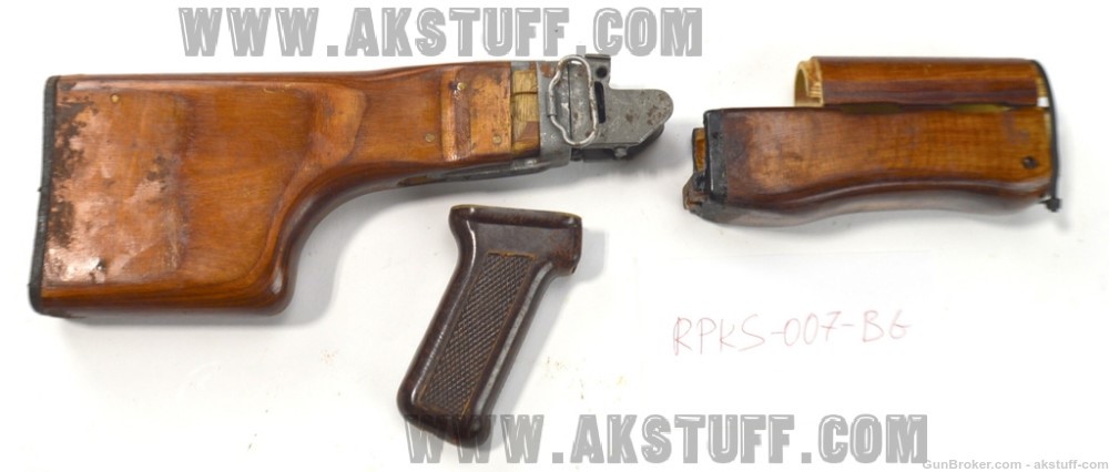 Russian RPK stock set with folding trunnion Soviet Molot USSR-img-5