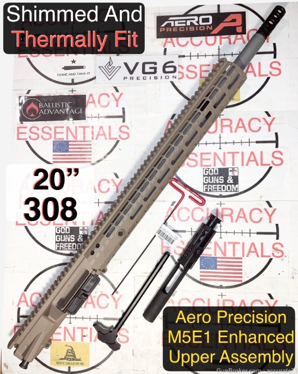 Aero Precision M5E1 Enhanced 20” 308 Thermal Fit LR308 Upper Range Report-img-8