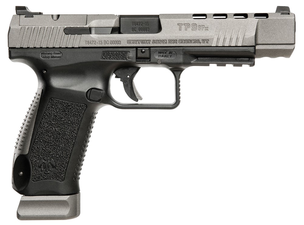 Canik TP9 SFx Pistol 9MM 5.2 bbl 20+1 RD Tungsten/Black-img-2