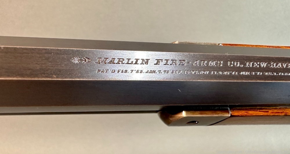 Marlin Semi-Deluxe Model 1881 Lever Action Antique Rifle-img-33