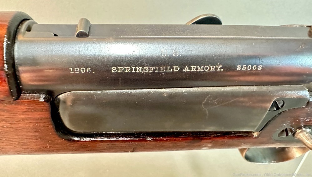 Antique Springfield Model 1896 Krag Saddle Ring Carbine-img-12