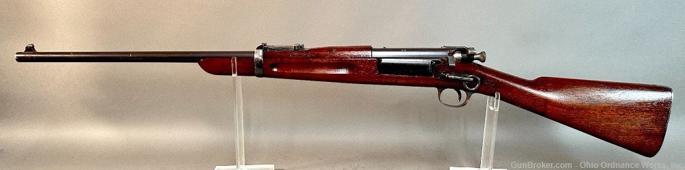 Antique Springfield Model 1896 Krag Saddle Ring Carbine-img-0