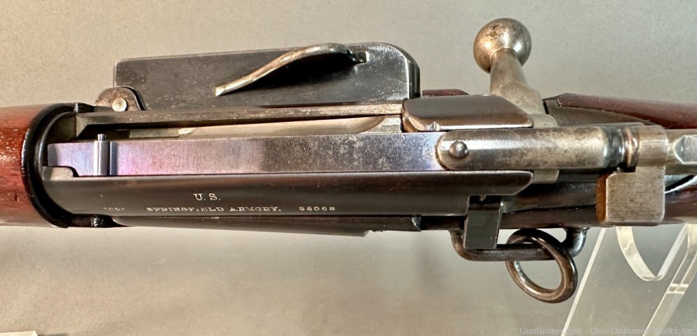 Antique Springfield Model 1896 Krag Saddle Ring Carbine-img-44