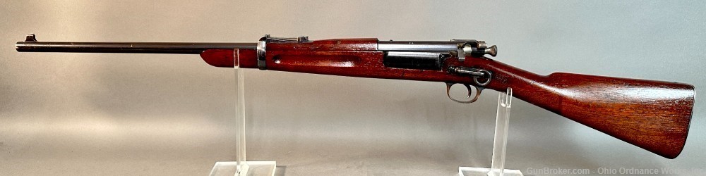 Antique Springfield Model 1896 Krag Saddle Ring Carbine-img-1