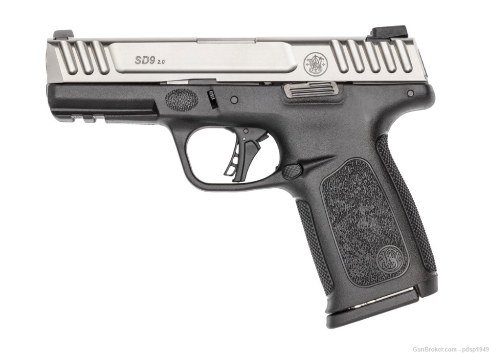Smith & Wesson SD9 2.0 9mm 10+1 4" Bbl SS/Blk FS 13935-img-0