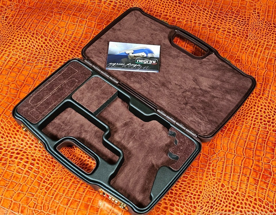 Negrini Hybri Brown RMR Ready Handgun Case Fits P226 Mastershop Pistols-img-3