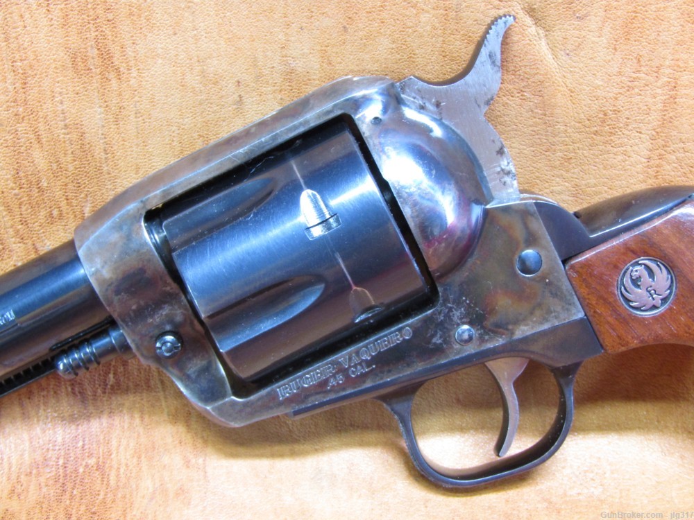 Ruger Vaquero 45 Colt 6 Shot Single Action Revolver Made in 1994-img-8