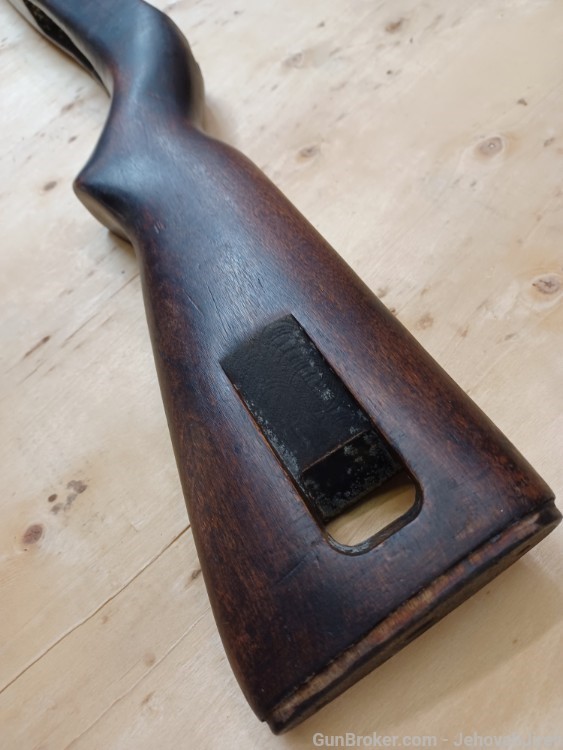 WW2 M1 carbine walnut stock, M2 made by Springfield Armory -img-18