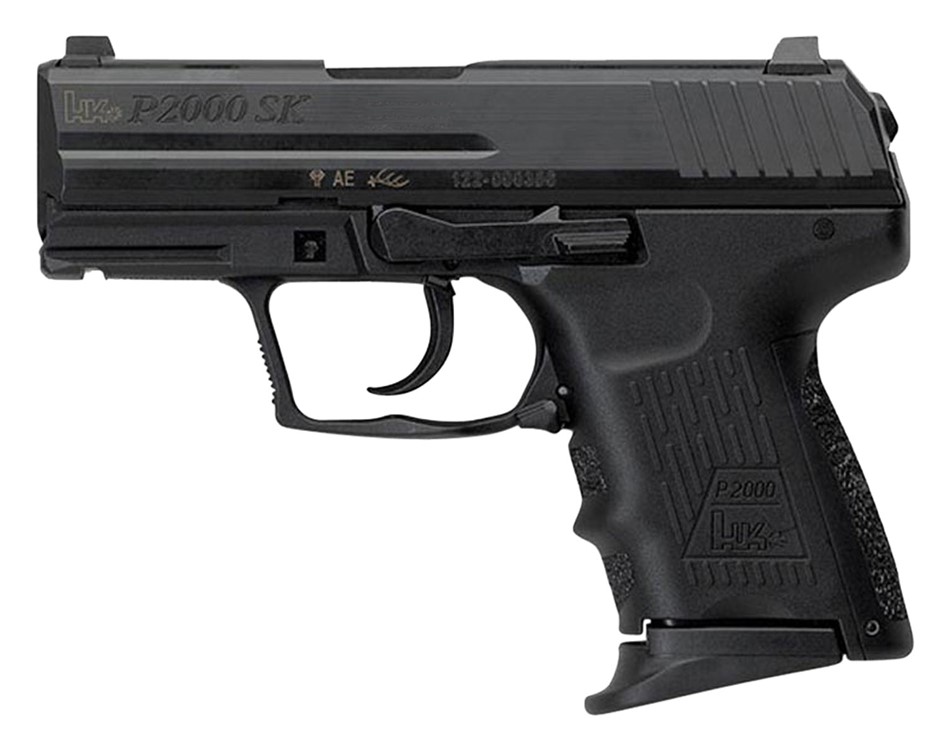 HK P2000SK V3 9mm Luger Pistol 3.26 Black 81000056-img-1