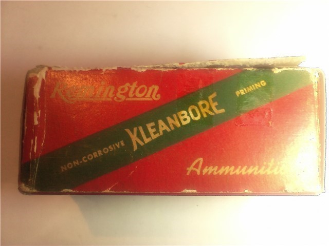 Vintage 35 WSL Remington Kleanbore SP ammo-img-1