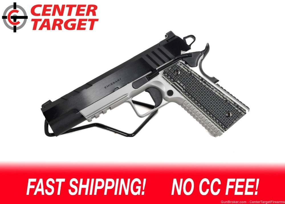 Springfield Armory 1911 Emissary .45 ACP Blued/Stainless 5" Barrel PX9220L-img-0