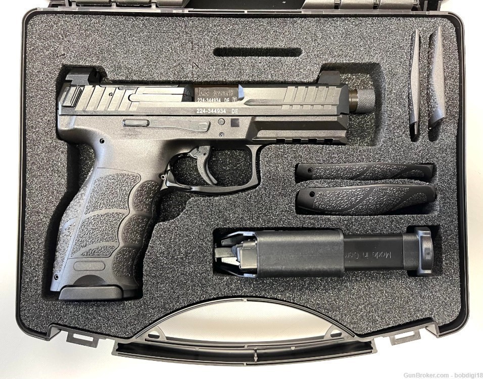 HK VP9 Tactical OR 9mm 4.7in 10rd Semi-Automatic Pistol 81000626 NO CC FEES-img-0