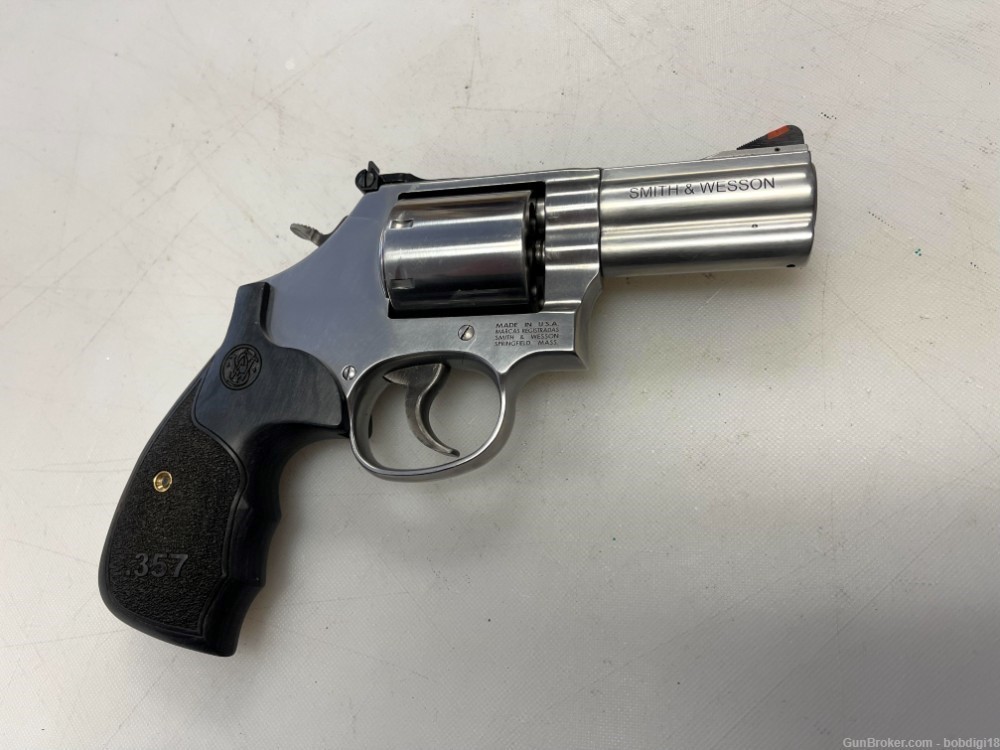 Smith & Wesson 150853 686 PLUS Revolver 357MAG 7RD 3" Stainless NO CC FEES-img-0